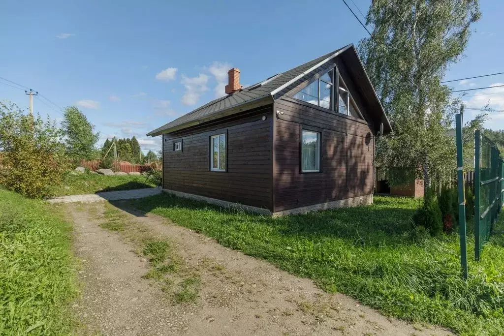 Дом в Ленинградская область, Приозерский район, Сосновское с/пос, д. ... - Фото 1