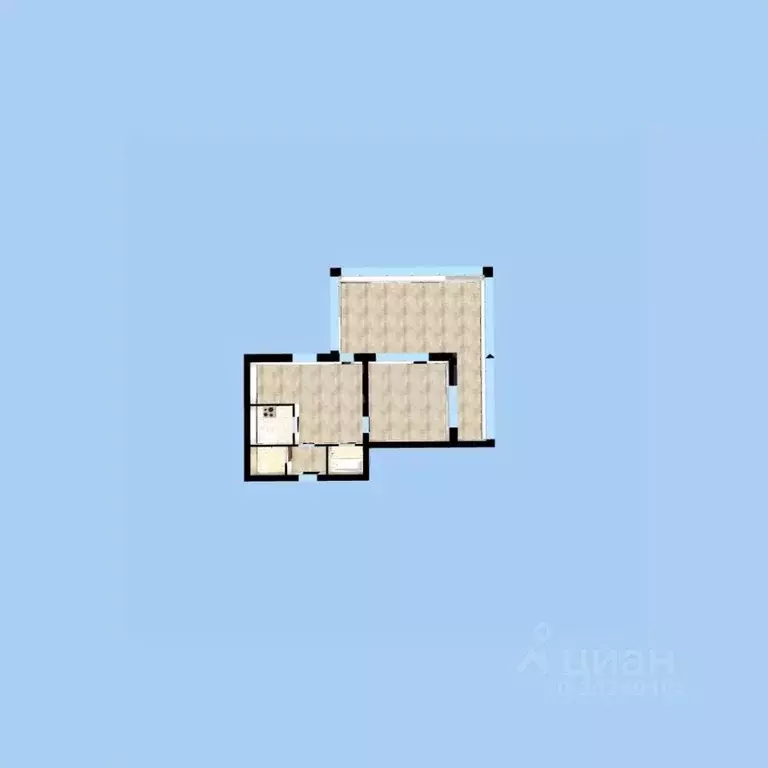 1-к кв. Башкортостан, Уфа ул. Ленина, 75 (54.0 м) - Фото 2