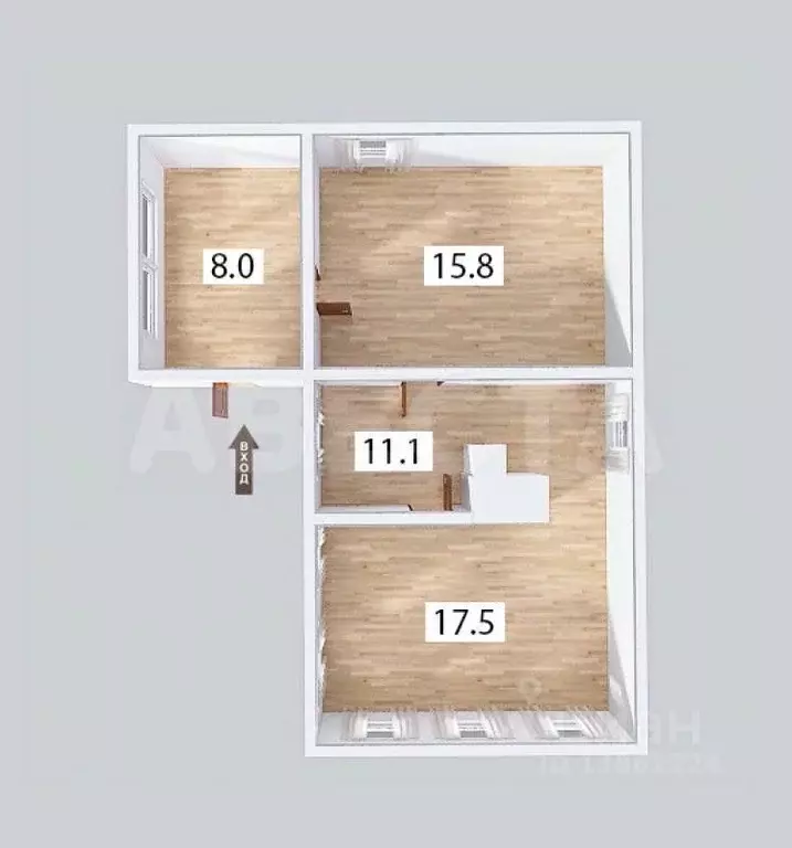 Дом в Омская область, Омск Порт-Артур мкр, ул. 16-я Марьяновская (44 ... - Фото 1