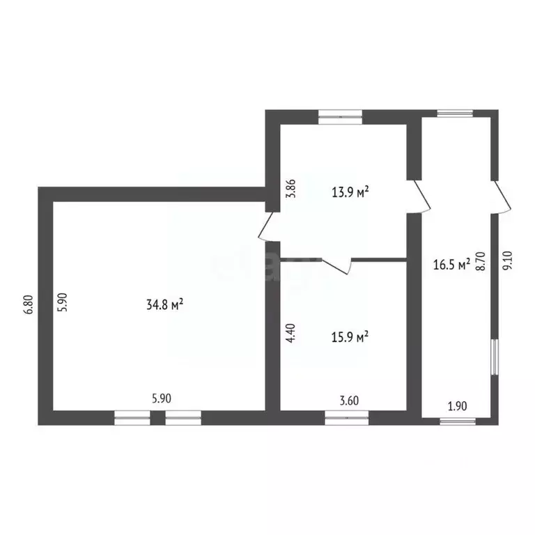 Дом в Мордовия, Ковылкино Зеленая ул., 4 (111 м) - Фото 1