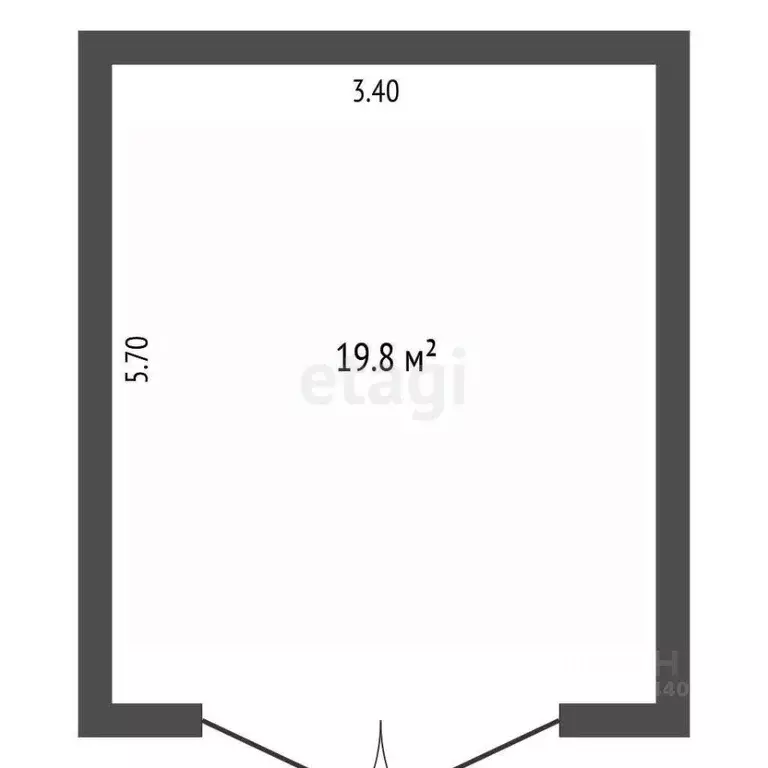 Гараж в Тюменская область, Тюмень ул. Федюнинского, 10Б (20 м) - Фото 2