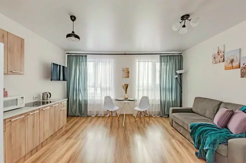 1-к кв. Татарстан, Казань ул. Братьев Батталовых, 20Ак2 (35.0 м) - Фото 2