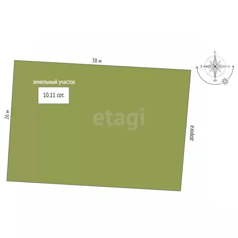 Участок в Тюменская область, Тюмень Ясень садовое товарищество, ул. ... - Фото 0