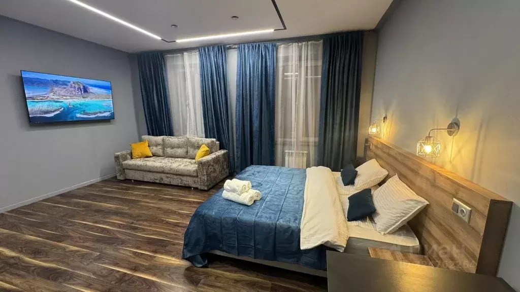 Комната Татарстан, Казань ул. Волкова, 52 (30.0 м) - Фото 1