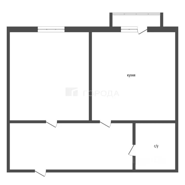 1-к кв. Алтайский край, Барнаул Балтийская ул., 7 (36.5 м) - Фото 2