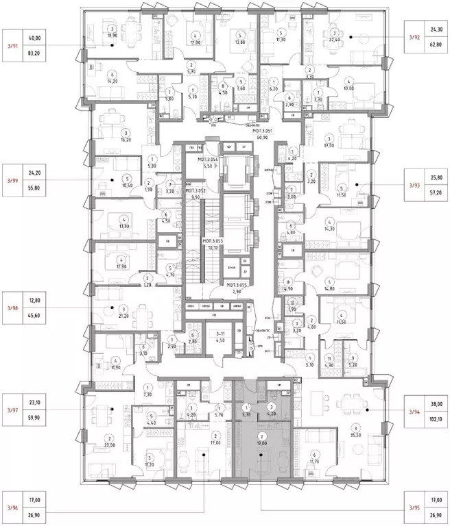 Студия Москва Волгоградский просп., 32/5к4 (26.8 м) - Фото 1