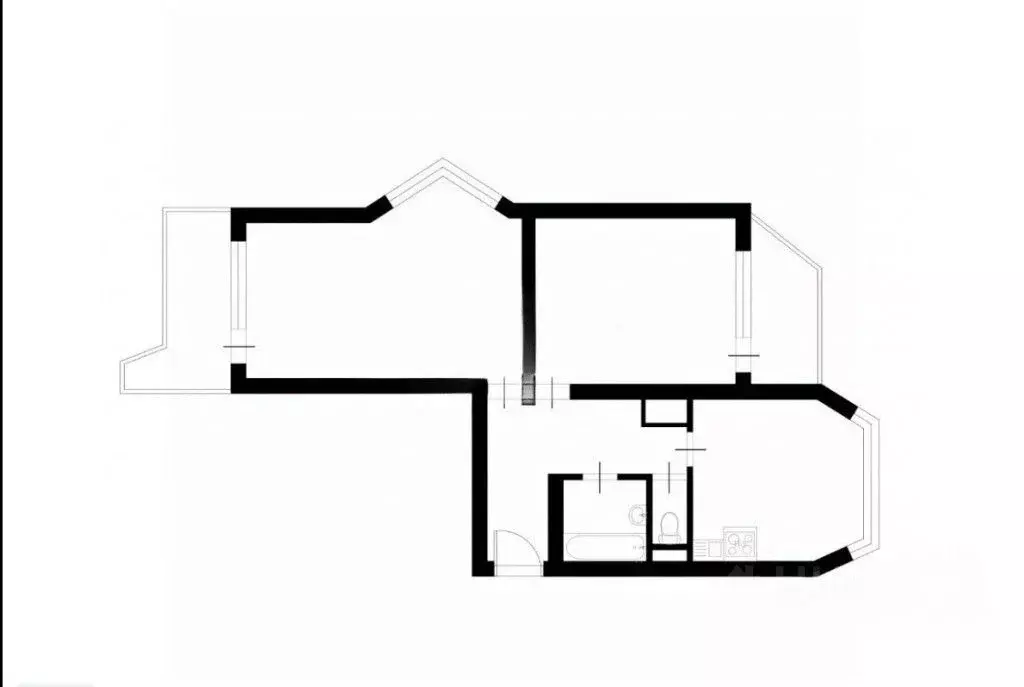 2-к кв. Москва Зеленоградская ул., 25к1 (61.0 м) - Фото 1