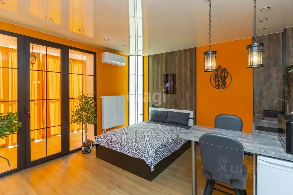 Студия Тюменская область, Тюмень ул. Константина Посьета, 10 (26.4 м) - Фото 2