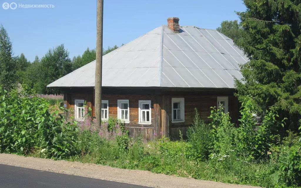 Дом в Вологодская область, Грязовецкий муниципальный округ, деревня ... - Фото 0