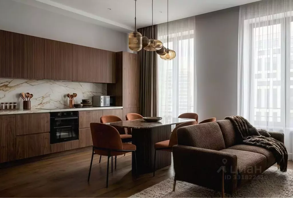 3-к кв. Москва просп. Генерала Дорохова, 39к1Б (91.3 м) - Фото 1