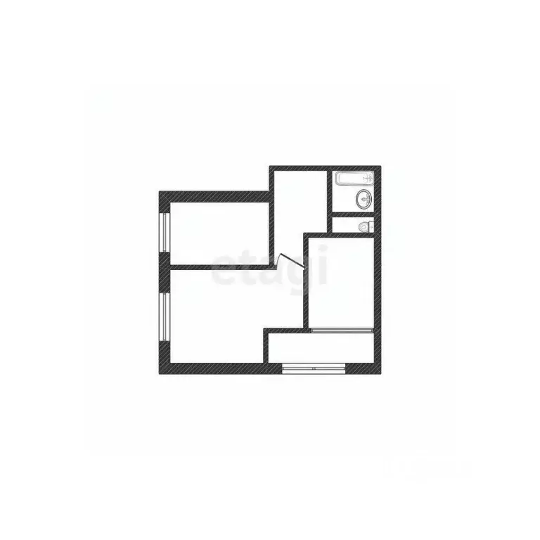2-к кв. Белгородская область, Белгород ул. 5 Августа, 35 (62.0 м) - Фото 2