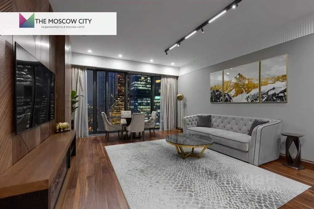 2-к кв. Москва 1-й Красногвардейский проезд, 21с2 (93.0 м) - Фото 2