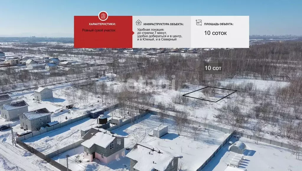 Участок 10 сот. (СНТ, ДНП) - Фото 0