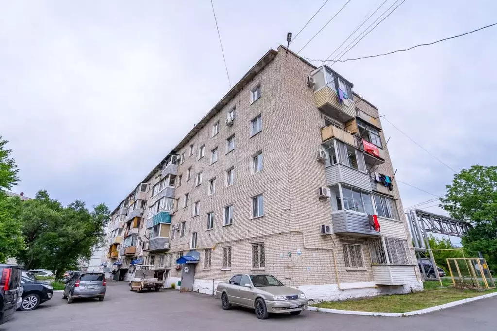 4-к кв. Хабаровский край, Вяземский ул. Карла Маркса, 58 (60.9 м) - Фото 0