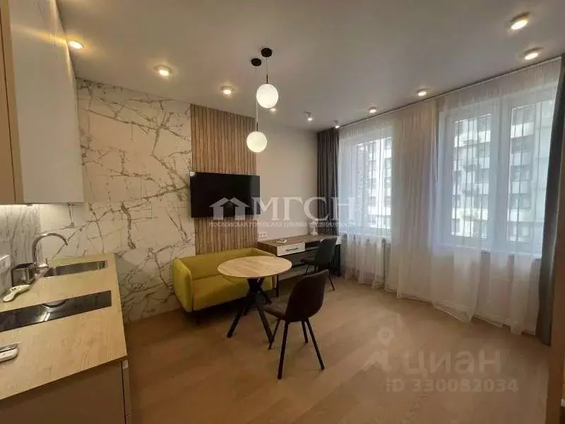 Студия Москва ул. Крузенштерна, 12к1 (28.0 м) - Фото 1
