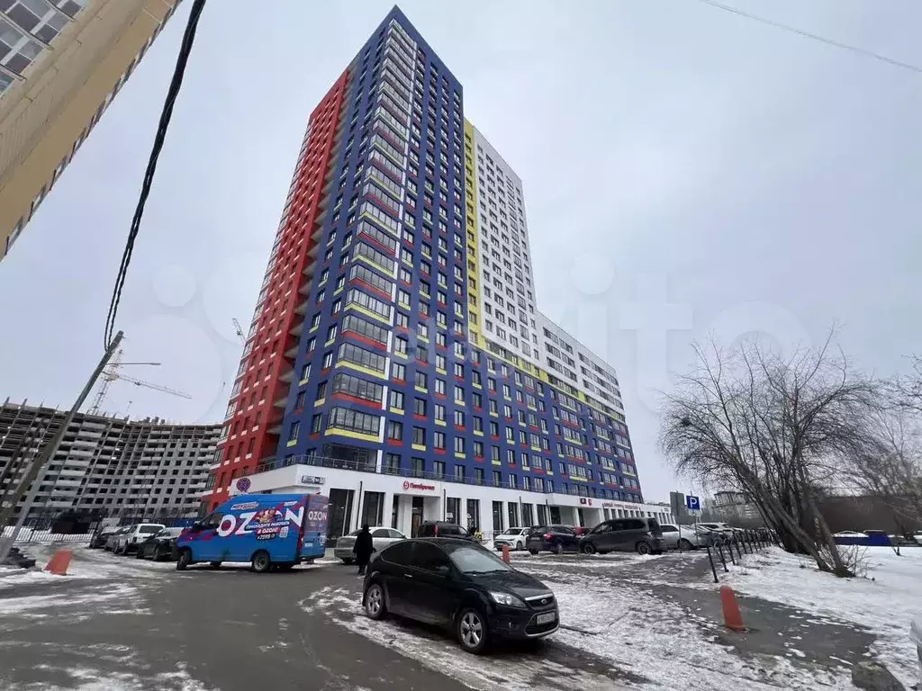 2-к. квартира, 56,9 м, 23/25 эт. - Фото 1