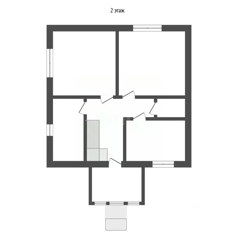 Дом в Новосибирская область, Мошковский район, с. Барлак Центральный ... - Фото 1