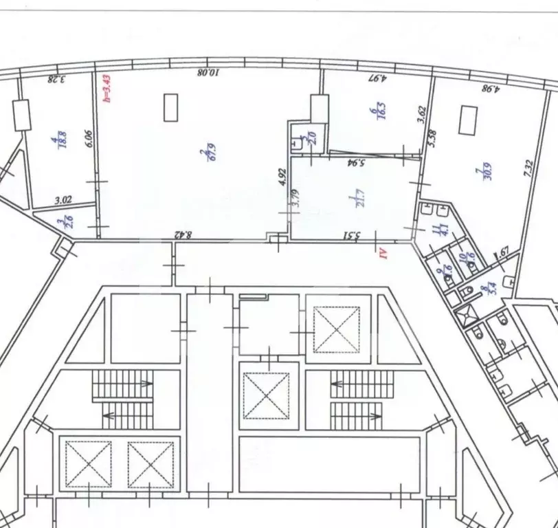 Помещение свободного назначения в Москва наб. Пресненская, 12 (200 м) - Фото 2