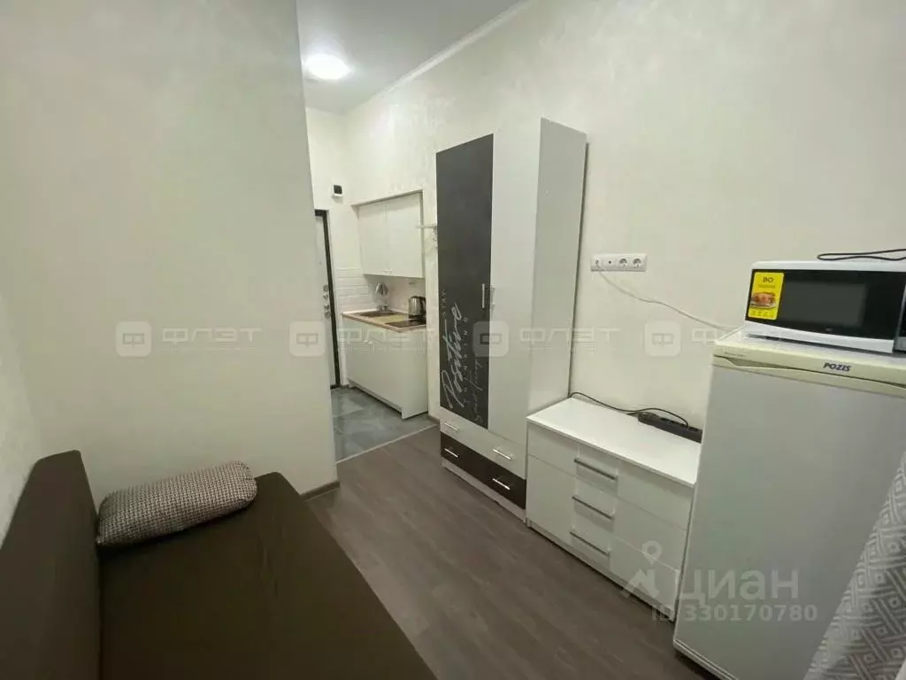 1-к кв. Татарстан, Казань ул. Дементьева, 27 (15.0 м) - Фото 2