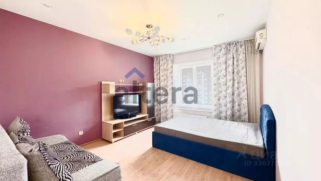 1-к кв. Татарстан, Казань ул. Николая Ершова, 62Г (36.0 м) - Фото 1