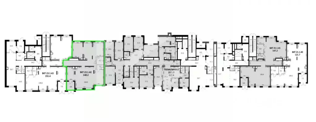 Торговая площадь в Московская область, Ленинский городской округ, пос. ... - Фото 2