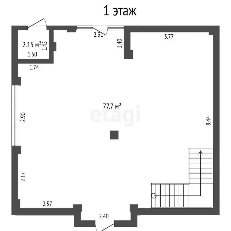 Дом в Восход, Симферопольское шоссе (220 м) - Фото 1