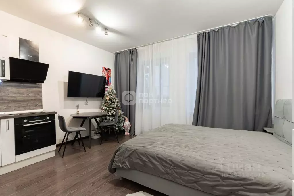 Студия Ленинградская область, Всеволожский район, пос. Бугры бул. ... - Фото 2