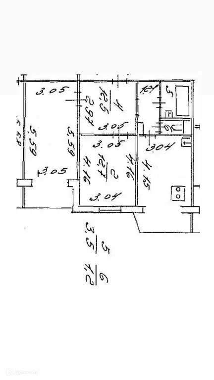 Продаётся 2-к квартира, 68 м - Фото 1
