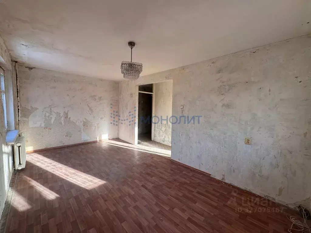 1-к кв. Нижегородская область, Нижний Новгород ул. Веденяпина, 14 ... - Фото 2