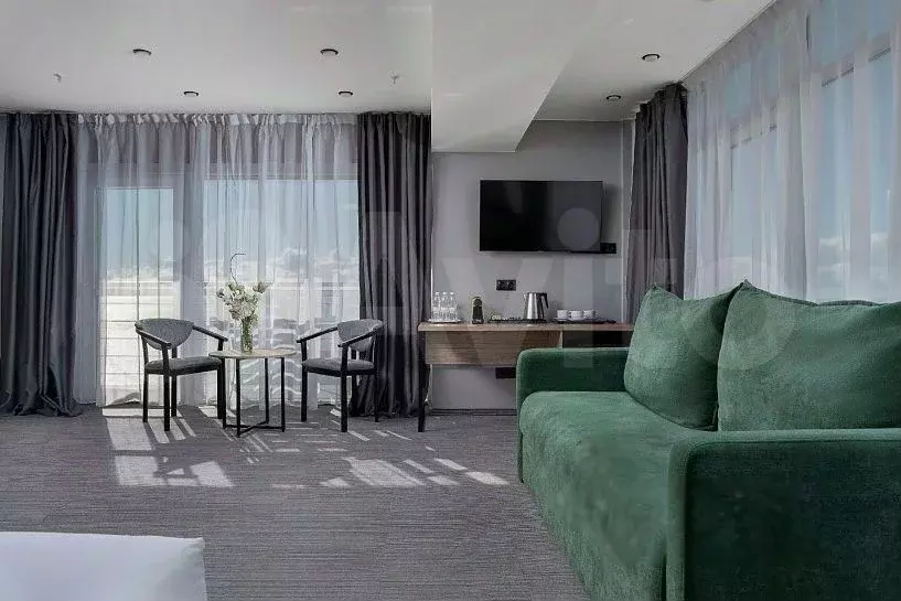 Апартаменты-студия, 38 м, 5/10 эт. - Фото 1
