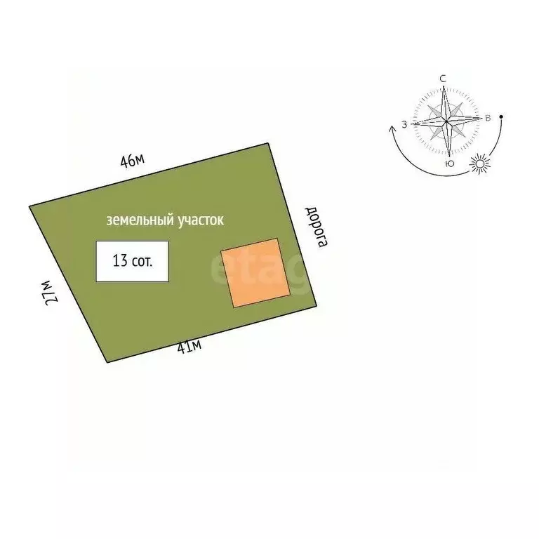 Дом в Московская область, Клин городской округ, д. Дятлово 1 (37 м) - Фото 1