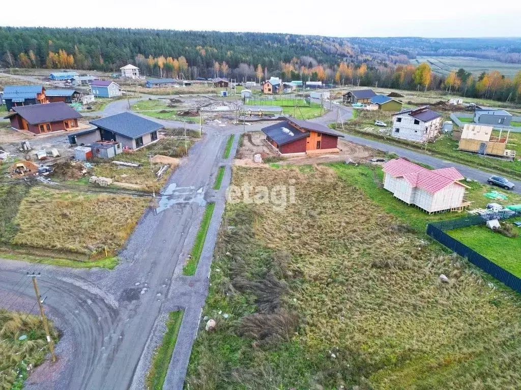 Участок в Ленинградская область, Приозерский район, Красноозерное ... - Фото 1