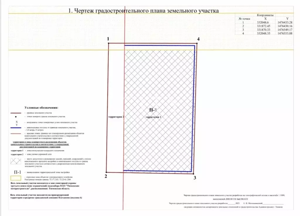 Участок в Тюмень, 1-й км Старый Тобольский тракт, 14 (21 м) - Фото 0