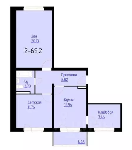 2-к кв. Дагестан, Махачкала ул. Техническая, 6 (69.0 м) - Фото 0