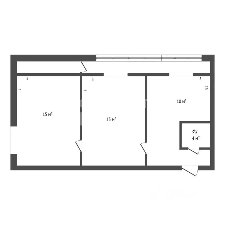 2-к кв. Дагестан, Дербент ул. Оскара, 22 (42.9 м) - Фото 2