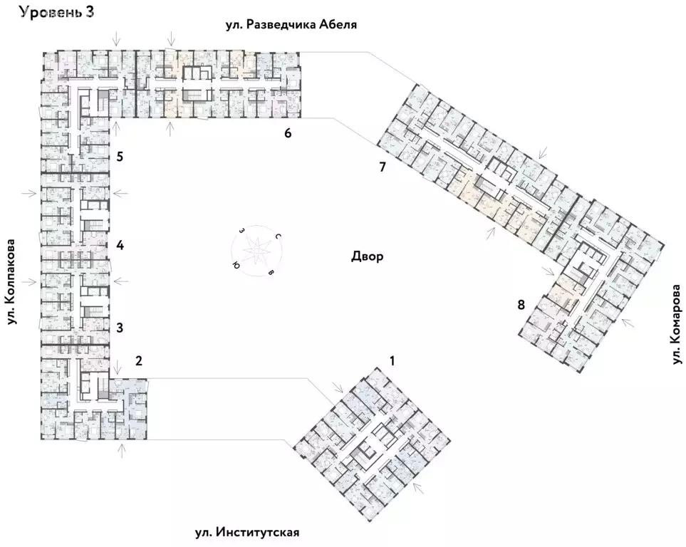 2-комнатная квартира: Мытищи, ЖК Страна.Парковая (35.02 м) - Фото 0