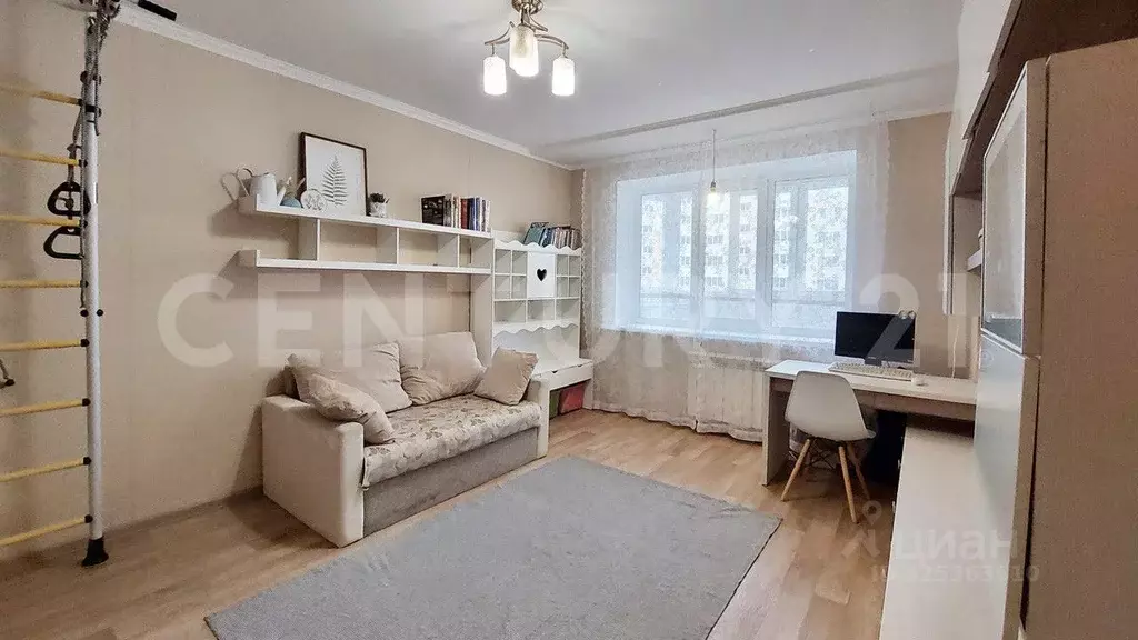 1-к кв. Чувашия, Чебоксары Университетская ул., 38к4 (53.5 м) - Фото 1