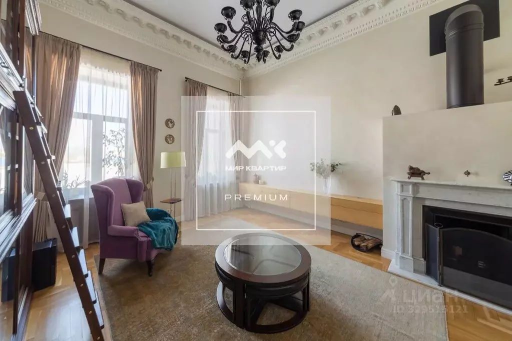 4-к кв. Санкт-Петербург наб. Макарова, 14 (133.0 м) - Фото 1