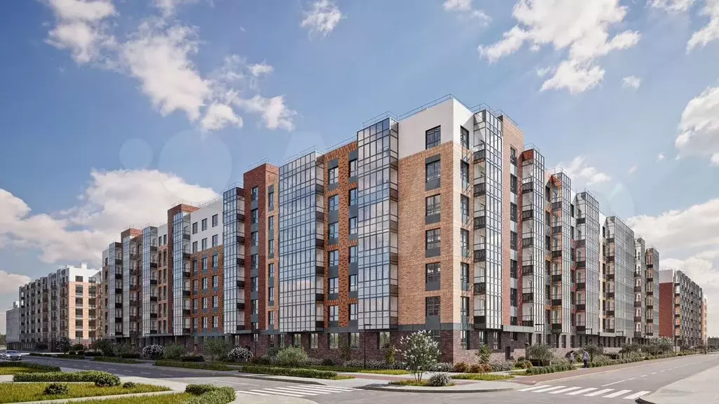 1-к. квартира, 32,6 м, 4/7 эт. - Фото 1