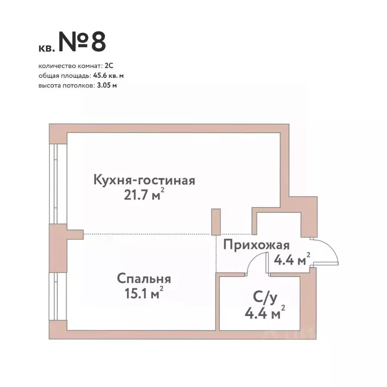 2-к кв. Новосибирская область, Новосибирск Флора и Фауна жилой ... - Фото 0