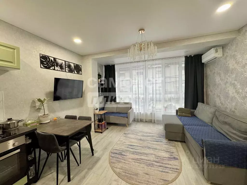 Студия Краснодарский край, Туапсе ул. Свободы, 7А (28.4 м) - Фото 2