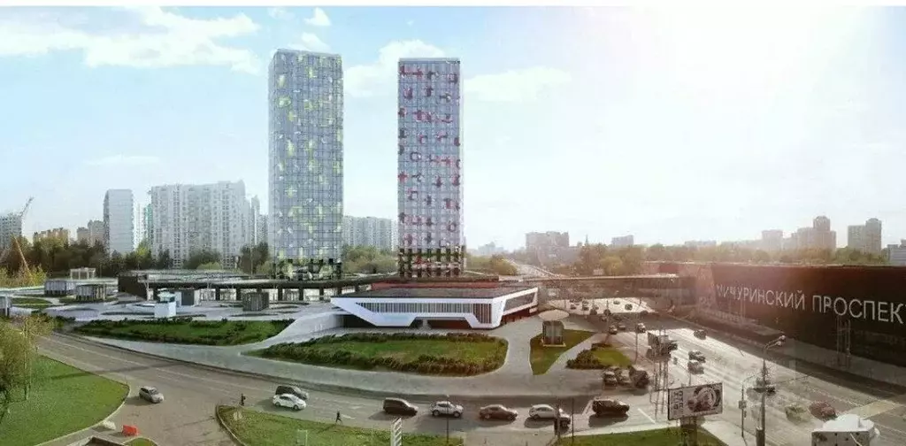 2-к кв. Москва Инноватор жилой комплекс, кА (45.35 м) - Фото 1