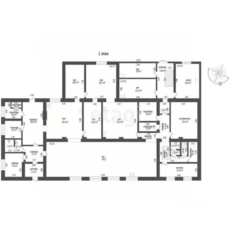 Склад в Калужская область, Тарусский муниципальный округ, с. ... - Фото 2