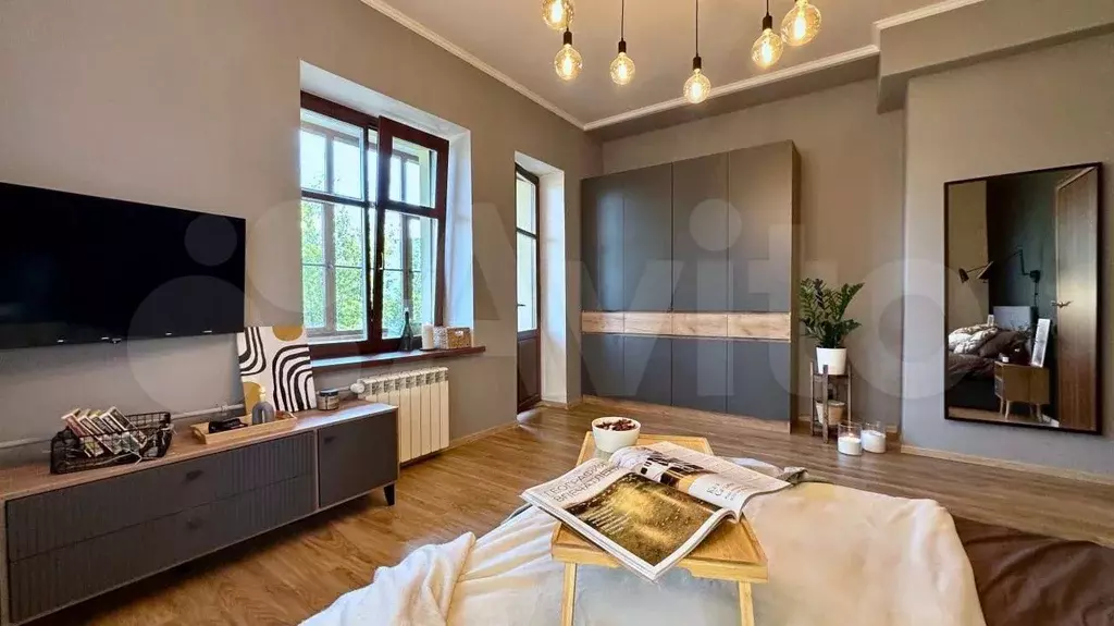 1-к. квартира, 36 м, 1/6 эт. - Фото 1