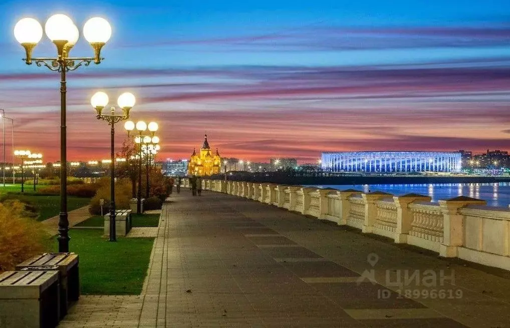 1-к кв. Нижегородская область, Нижний Новгород Волжская наб., 22 (47.0 ... - Фото 0