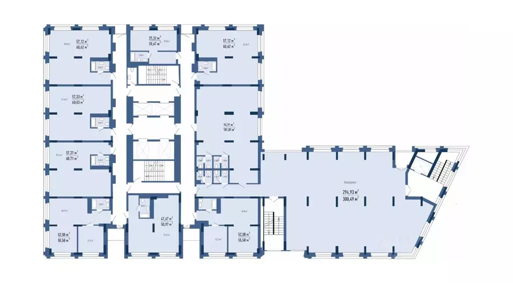 Офис в Новосибирская область, Новосибирск Красный просп., 101/1 (55 м) - Фото 2
