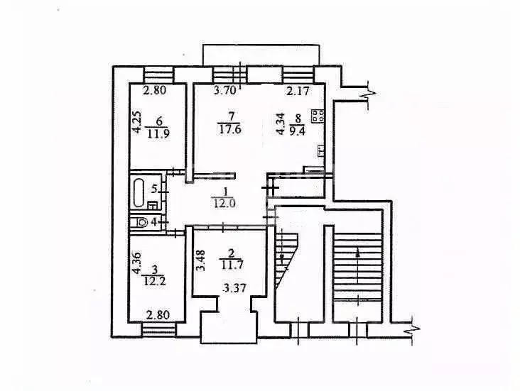 4-к кв. Новосибирская область, Кольцово рп 12 (90.7 м) - Фото 0