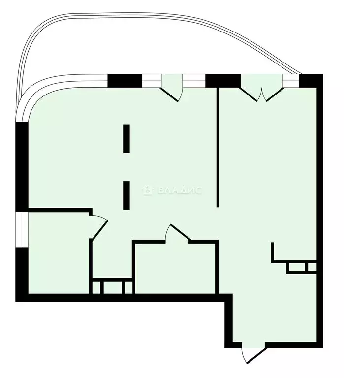 2-комнатная квартира: Москва, улица Нижние Мнёвники, 16к6 (98 м) - Фото 0