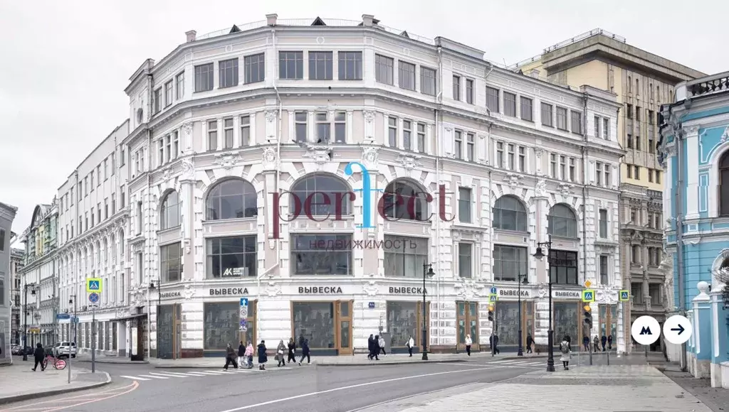 Торговая площадь в Москва Мясницкая ул., 8/2 (119 м) - Фото 2