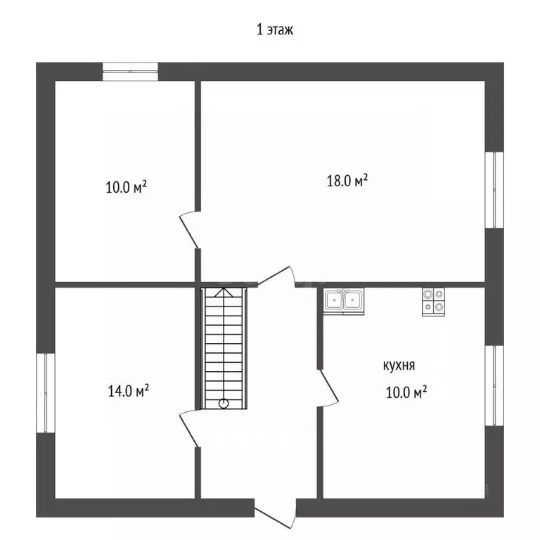 Дом в Омская область, Крутинка рп пер. Березовый, 7 (104 м) - Фото 2